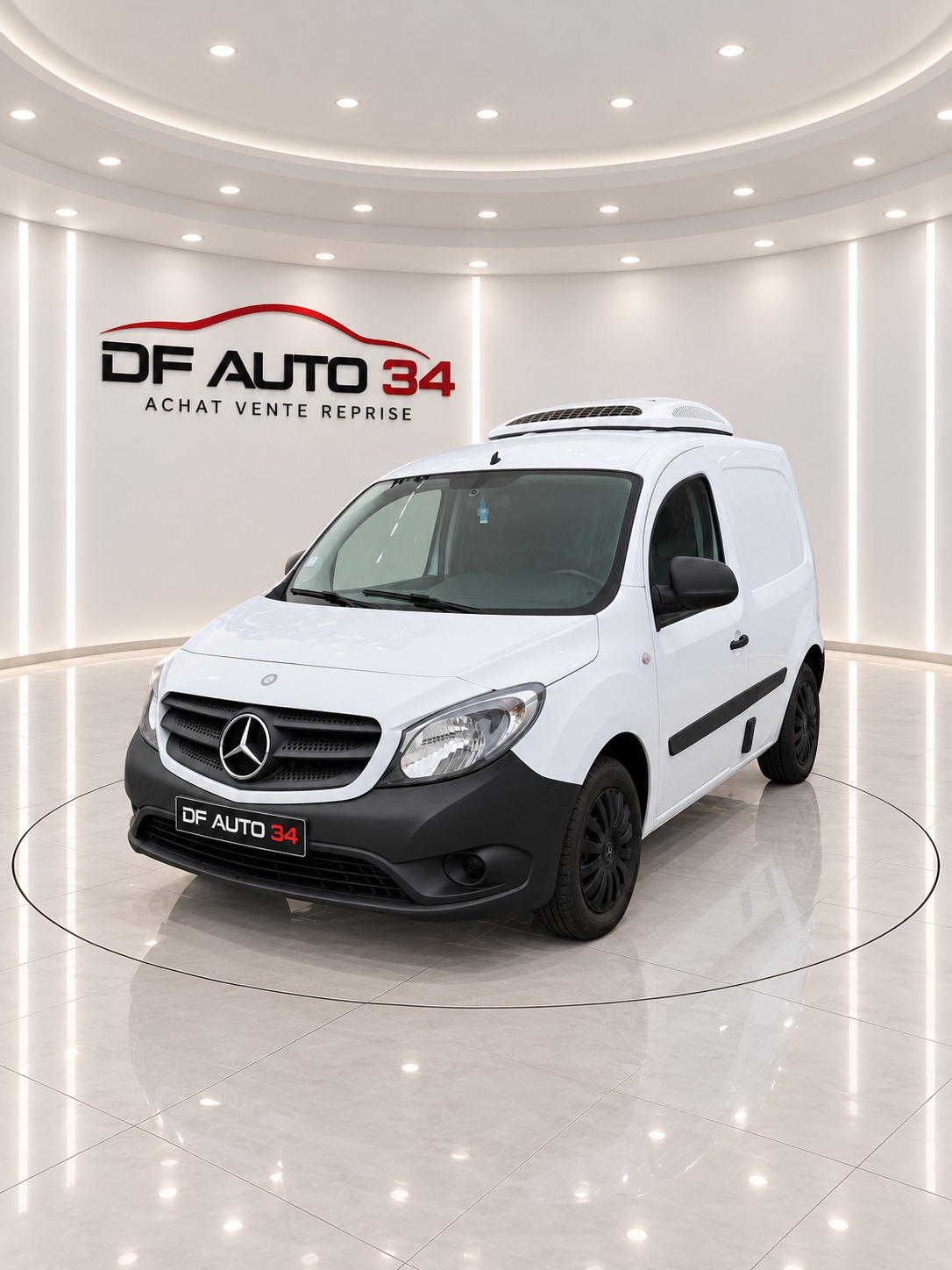 Mercedes Citan 109 CDI frigorifique blanc